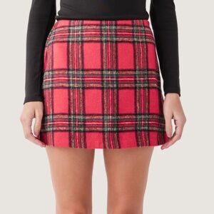 Wishlist Plaid Mini Skort